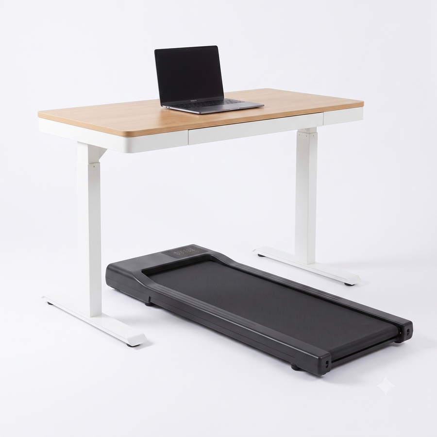 Tapis de marche plat Fitmovéa surface antidérapante amorti