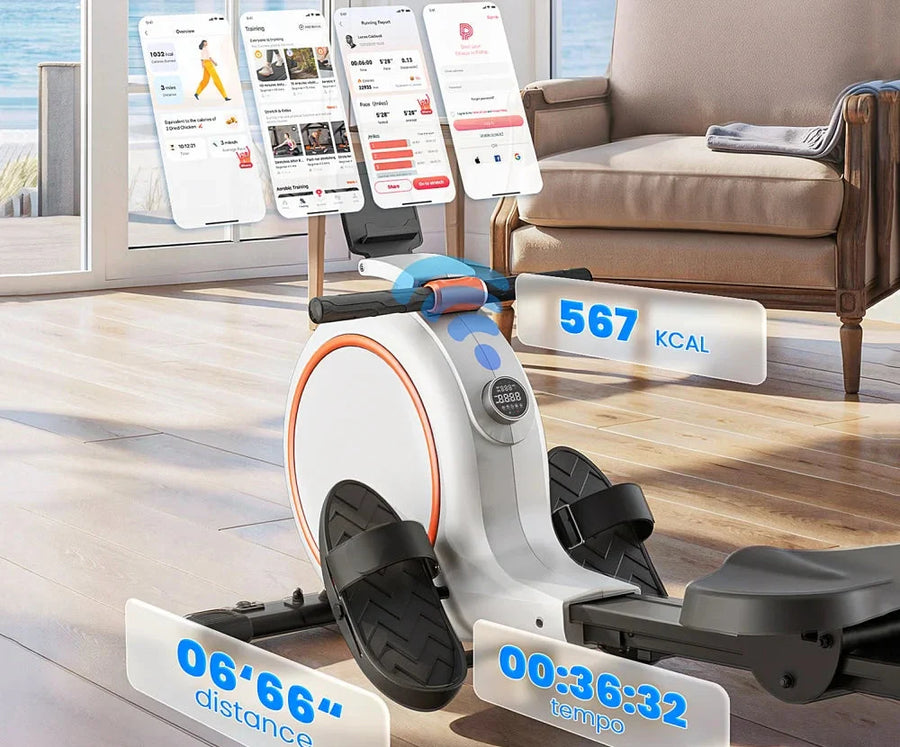 Rameur Fitmovéa R32 utilisation salon appartement