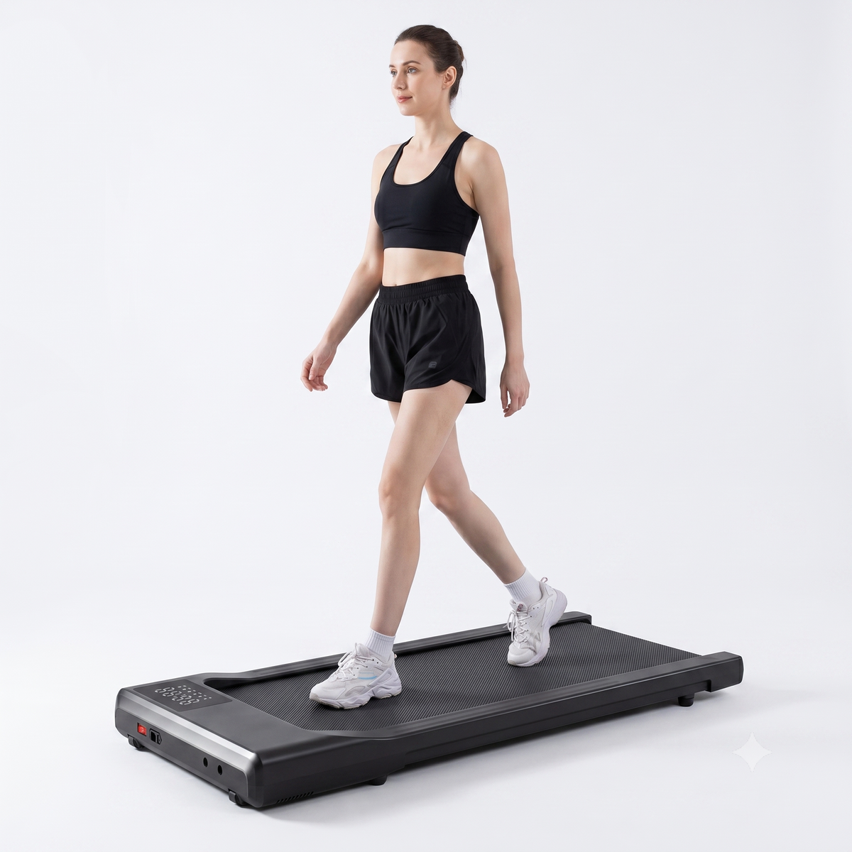 Tapis de marche plat Fitmovéa walking pad vue d'ensemble