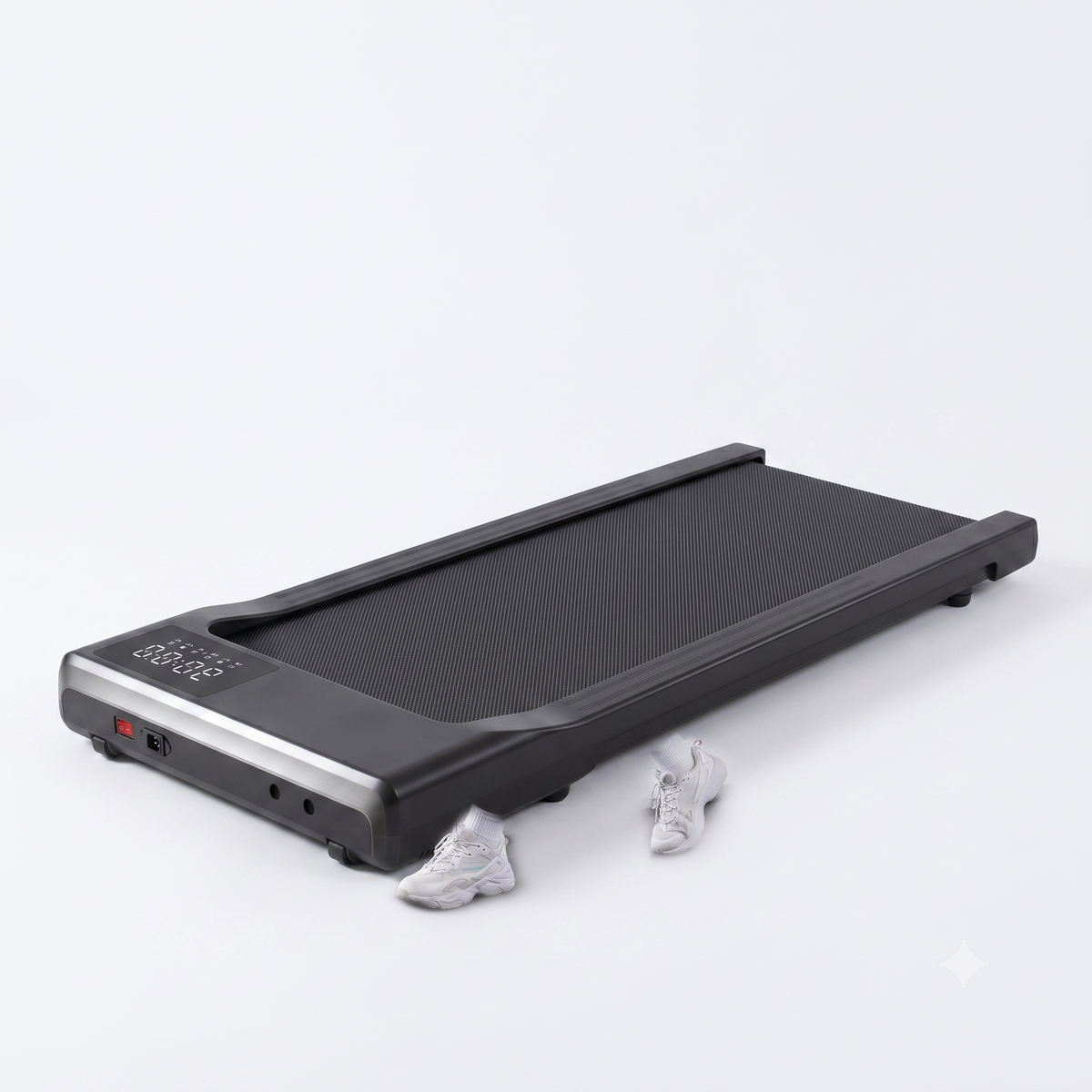 Tapis de marche pliable Fitmovéa replié rangement
