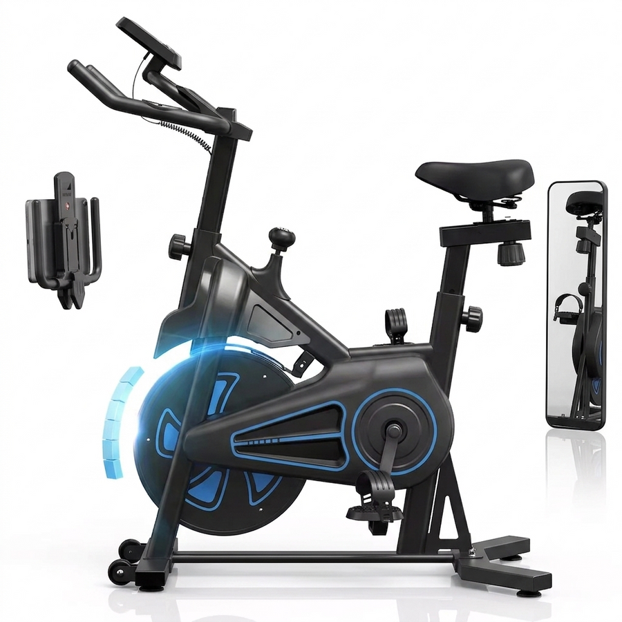 Vélo spinning Fitmovéa QK116C écran de bord données